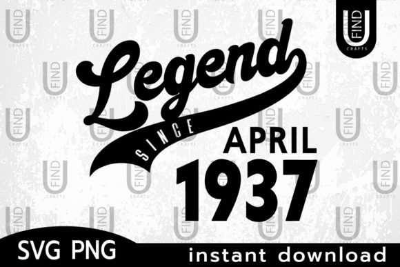 Vintage 1937, Legend Since April 1937