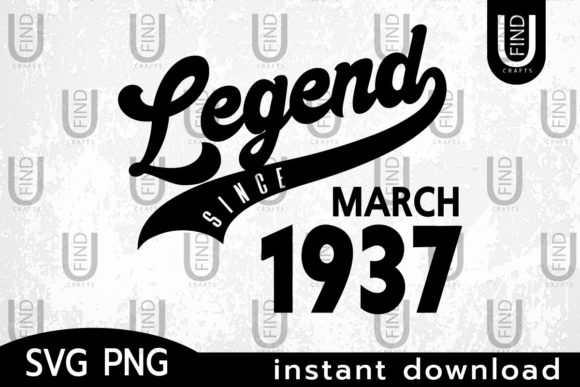 Vintage 1937, Legend Since March 1937