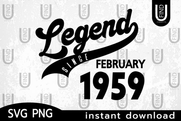 Vintage 1959, Legend Since February 1959