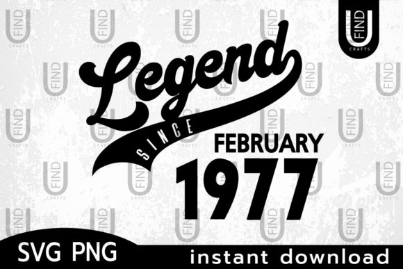 Vintage 1977, Legend Since February 1977