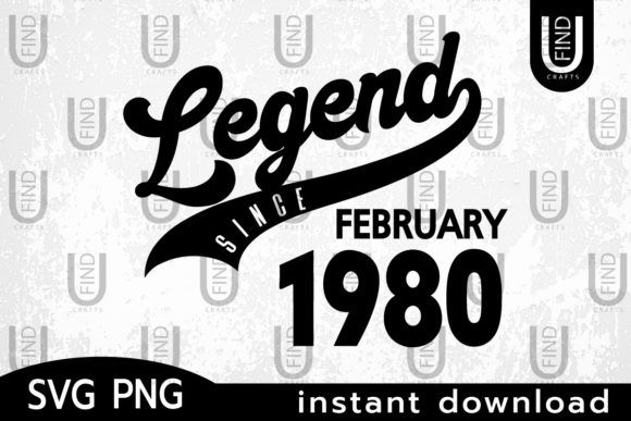 Vintage 1980, Legend Since February 1980