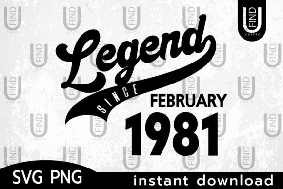 Vintage 1981, Legend Since February 1981