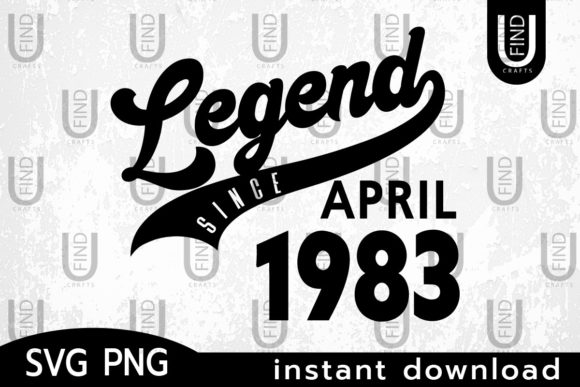 Vintage 1983, Legend Since April 1983