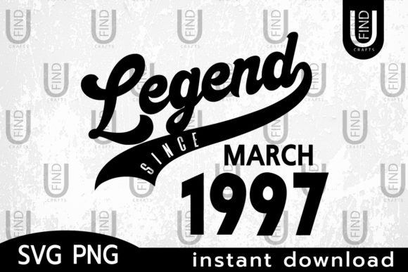 Vintage 1997, Legend Since March 1997